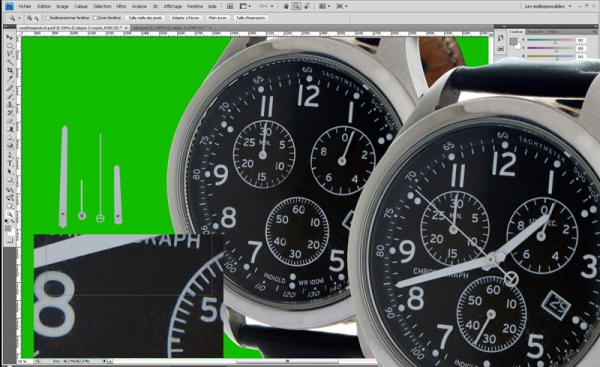 Creation of The torture of the watch: Step 2
